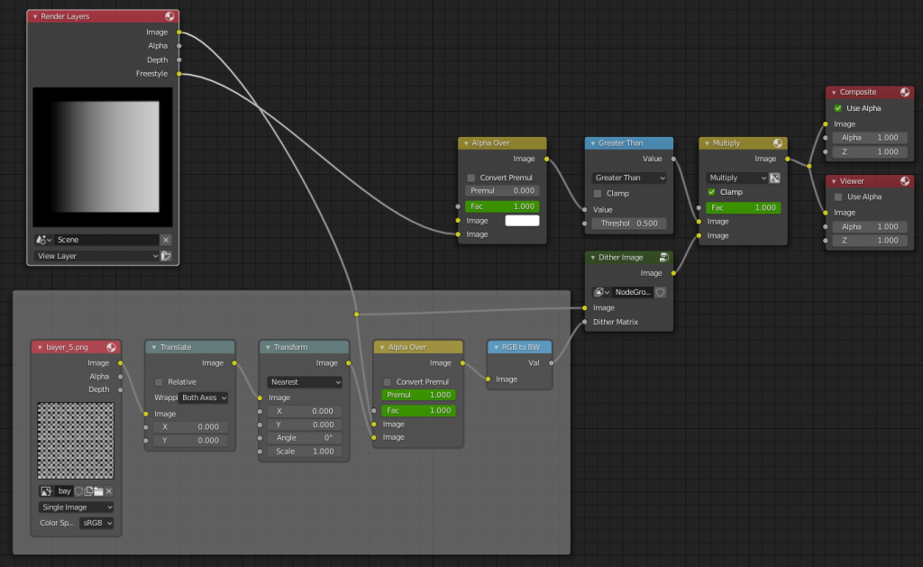 Blender node