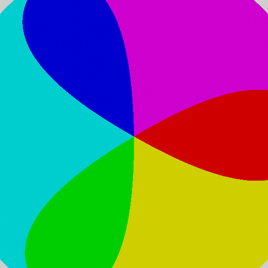 Color Wheel Quantized