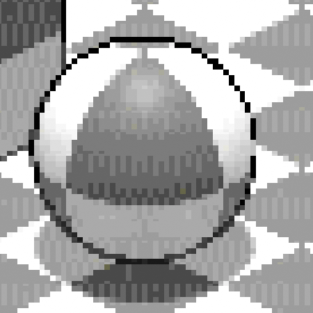 Four-pixel vertical scaling