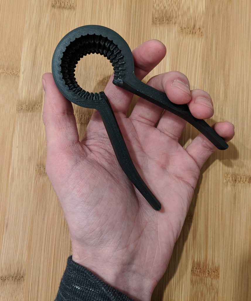 Prototype 2 of bottle opener