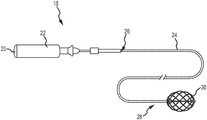 Basket electrode assembly diagram from the multi-electrode array catheter patent